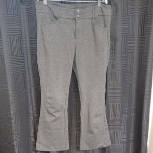 Torrid Gray Flare Wide Leg Jeans Soft Fabric